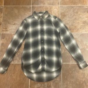 America Eagle plaid long sleeve xxs